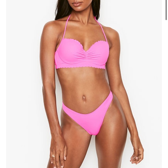 Victoria’s Secret rainbow stripped getaway bikini top 34c - Picture 14 of 16